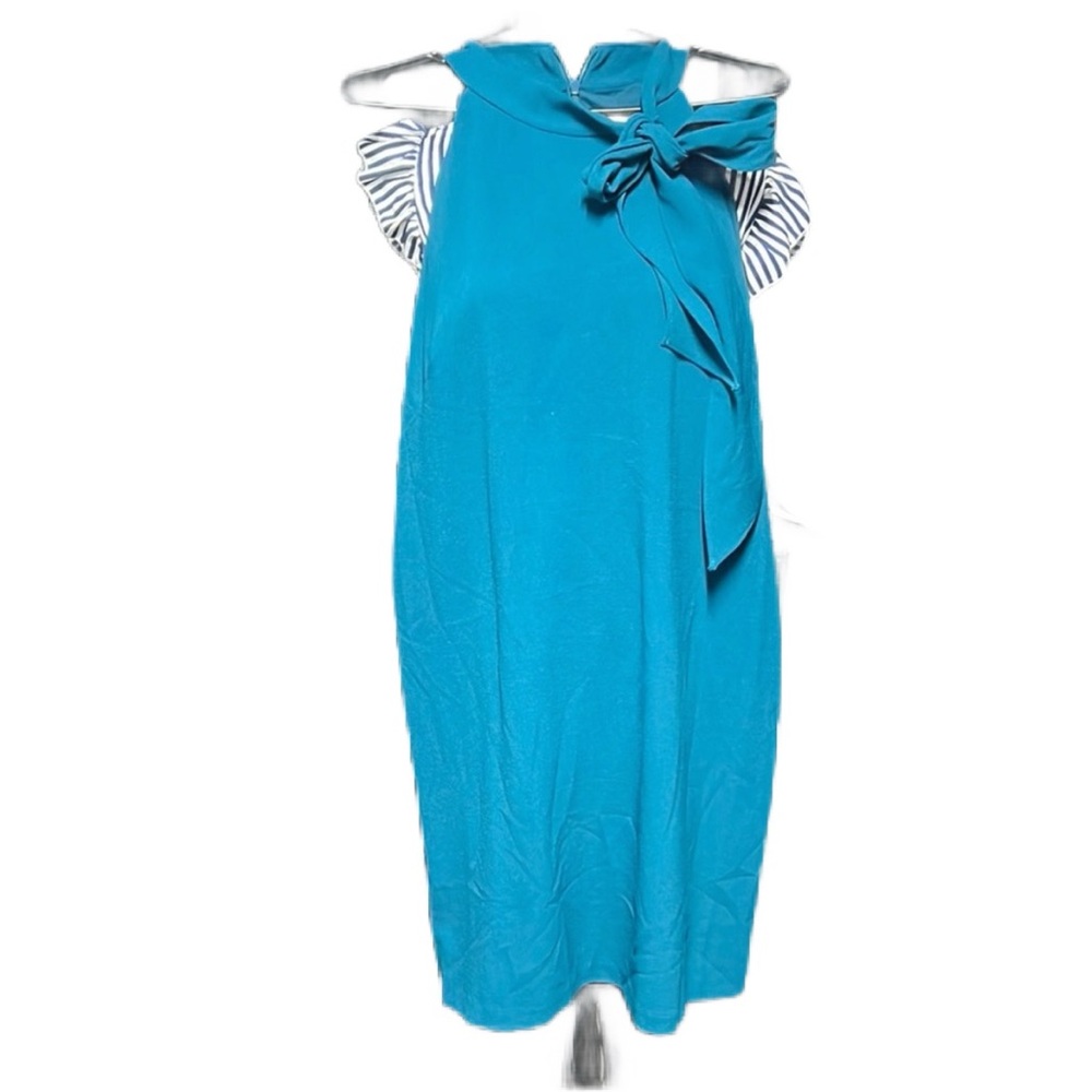 NWT $148 Vince Camuto Elegant Teal Sleeveless Dress